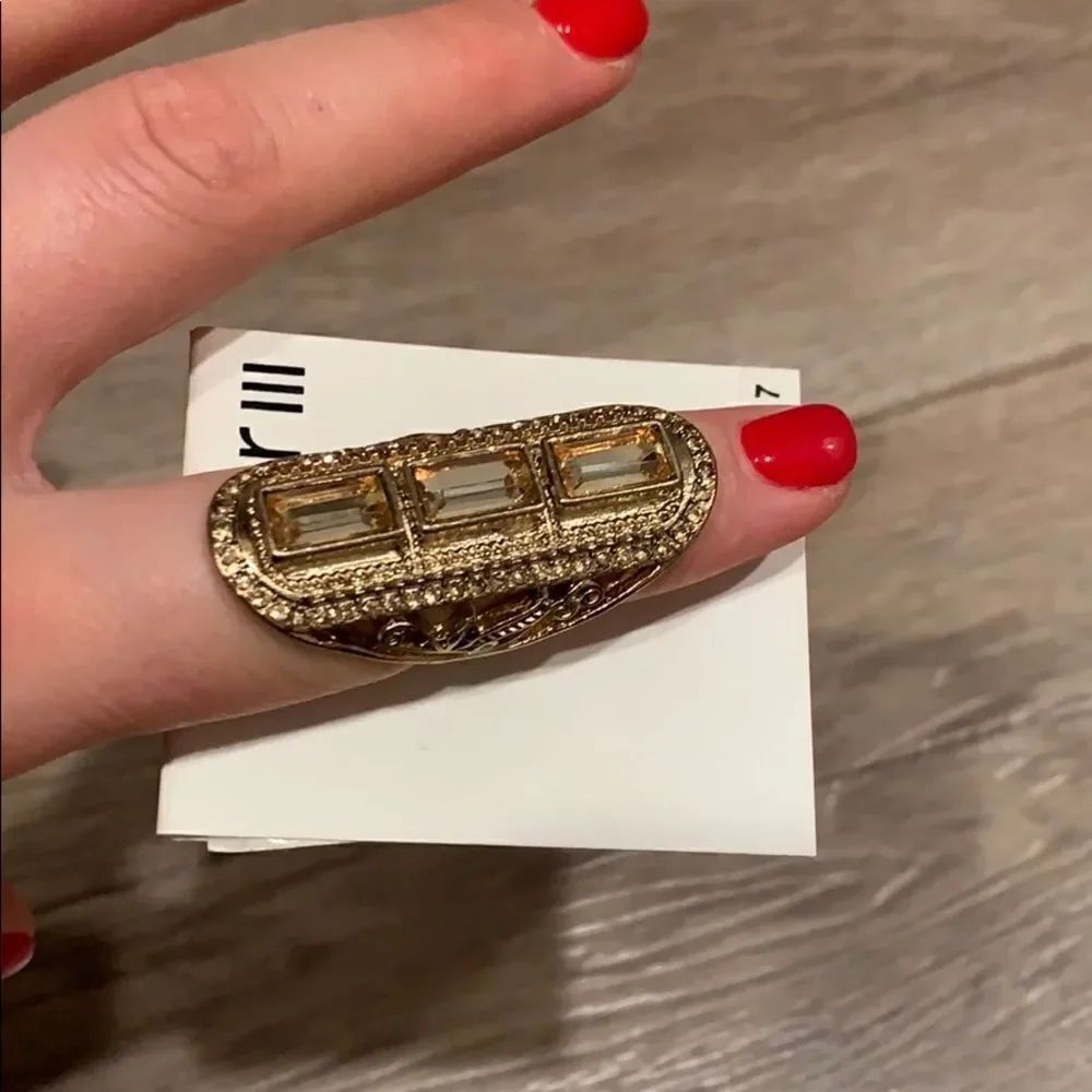 Bar ||| gold ring - Picture 4 of 6